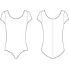 image:imageBloch Dance Girls Dujour Microlux Short sleeve LeotardBlack