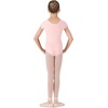 image:imageBloch Dance Girls Dujour Microlux Short sleeve LeotardLight Pink