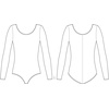 image:imageBloch Dance Girls Meglio Microlux Long Sleeve LeotardSunshine