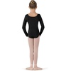 image:imageBloch Dance Girls Petit Classic Long Sleeve LeotardBlack