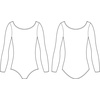 image:imageBloch Dance Girls Petit Classic Long Sleeve LeotardBlack