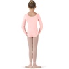 image:imageBloch Dance Girls Petit Classic Long Sleeve LeotardLight Pink