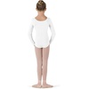 image:imageBloch Dance Girls Petit Classic Long Sleeve LeotardWhite