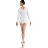 image:imageBloch Dance Womens Lepsi Long Sleeve LeotardWhite
