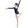 image:imageBloch Dance Womens Premier Long Sleeve LeotardNavy