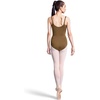 image:imageBloch Dance Womens Zena Adjustable Strap Camisole Leotard WBraAlmond