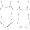 image:imageBloch Dance Womens Zena Adjustable Strap Camisole Leotard WBraBurgundy