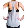 image:imageBloch Womens Action Back Loose Fit TopGrey Marle