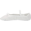 image:imageLeo Womens Ballet Russe Leather Full Sole Ballet Dance ShoeSlipperWhite