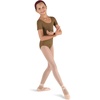 image:imageBloch Dance Girls Ballet Short Sleeve LeotardAlmond