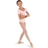 image:imageBloch Dance Girls Ballet Short Sleeve LeotardLight Pink
