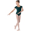 image:imageBloch Dance Girls Dujour Microlux Short sleeve LeotardForest