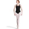 image:imageBloch Dance Womens Fresia lace Button Back Tank LeotardBlack