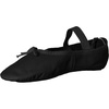 image:imageLeo Womens Ballet Russe Leather Full Sole Ballet Dance ShoeSlipperBlack