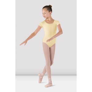 image:imageBloch Dance Girls Dujour Microlux Short sleeve LeotardSunshine