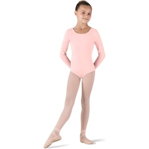 image:imageBloch Dance Girls Petit Classic Long Sleeve LeotardLight Pink