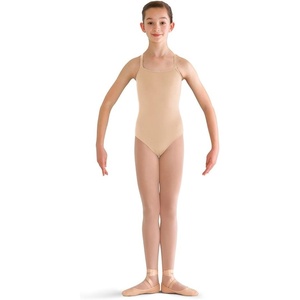 image:imageBloch Dance Girls Pranay Adjustable Strap Camisole LeotardSand