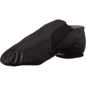image:imageBloch Dance Mens Elasta Bootie Leather and Elastic Split Sole Jazz ShoeBlack