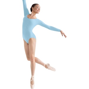 image:imageBloch Dance Womens Lepsi Long Sleeve LeotardPastel Blue