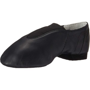 image:imageBloch Super Jazz Dance Shoes for Girls  SlipOn Leather Jazz Shoes with Strong Elastic Rubber Split Sole EVA Outsole  Flexible Durable Superior Fit Kids DancewearBlack