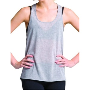 image:imageBloch Womens Action Back Loose Fit TopGrey Marle