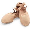 image:imageBloch Dance Mens Synchrony Split Sole Stretch Canvas Ballet Slipper  ShoeLight Sand