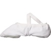 image:imageBloch Dance Mens Synchrony Split Sole Stretch Canvas Ballet Slipper  ShoeWhite