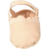 image:imageBloch Girls Synchrony Split Sole Stretch Canvas Ballet Slipper  ShoePink