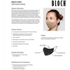 image:imageBloch Soft Stretch Reusable Face Mask Pack of 3Black