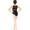image:imageMirella Girls Flower Back Dance Tank LeotardLilac