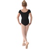 image:imageMirella Girls Princess Seam Cap Sleeve Dance LeotardBlack