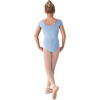 image:imageMirella Girls Princess Seam Cap Sleeve Dance LeotardLight Blue
