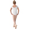 image:imageMirella Girls Princess Seam Cap Sleeve Dance LeotardWhite