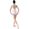 image:imageMirella Womens Classic Scoop Front VBack Camisole Dance LeotardWhite