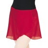 image:imageMirella Womens Georgette Wrap Dance SkirtBlackberry