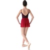 image:imageMirella Womens Georgette Wrap Dance SkirtGarnet