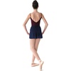 image:imageMirella Womens Georgette Wrap Dance SkirtNavy