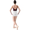 image:imageMirella Womens Georgette Wrap Dance SkirtWhite