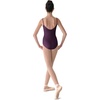 image:imageMirella Womens Microlux Princess Seam VFront Camisole Dance LeotardBlackberry