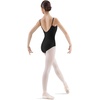 image:imageMirella Womens Princess Seam Pinch Front Camisole Dance LeotardBlack