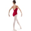 image:imageMirella Womens Princess Seam Pinch Front Camisole Dance LeotardGarnet