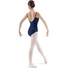 image:imageMirella Womens Princess Seam Pinch Front Camisole Dance LeotardNavy