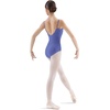 image:imageMirella Womens Princess Seam Pinch Front Camisole Dance LeotardPeriwinkle