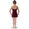 image:imageMirella girls Mirella Girls Georgette Mock Wrap SkirtBurgundy