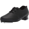 image:imageBloch Dance Girls Audeo Jazz Tap Leather Tap ShoeBlack