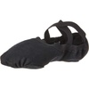 image:imageBloch Dance Mens Synchrony Split Sole Stretch Canvas Ballet Slipper  ShoeBlack