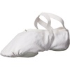 image:imageBloch Dance Mens Synchrony Split Sole Stretch Canvas Ballet Slipper  ShoeWhite