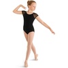 image:imageMirella Girls Soft Mesh Cap Sleeve Dance LeotardBlack