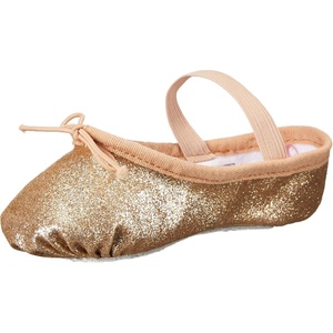 image:imageBloch Dance Girls Glitter Dust Ballet Shoe  SlipperGold