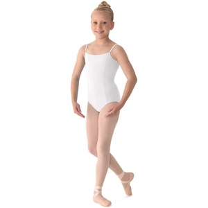 image:imageMirella Girls Princess Seam VFront Camisole Dance LeotardWhite